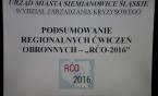 Podsumowanie Regionalnych Ćwiczeń Obronnych - „RĆO-2016”