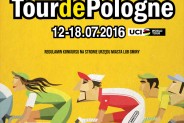 Plakat promujący konkurs "Udekorujmy Polskę na Tour de Pologne"