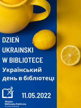 Plakat zapraszający na Dzień Ukraiński