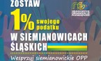 Zostaw 1% podatku w Siemianowicach Śląskich