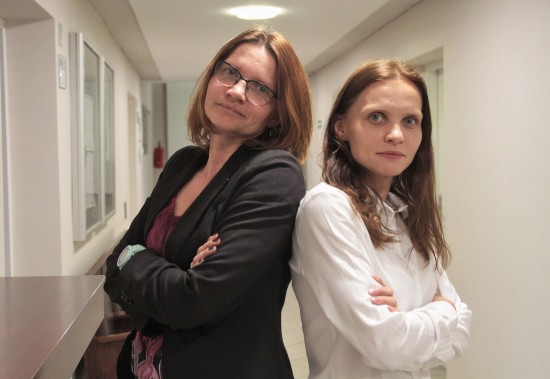 Nowe naczelniczki wydziałów w Urzędzie Miasta (od lewej): Jolanta Przykuta i Iwona Robak-Charchan