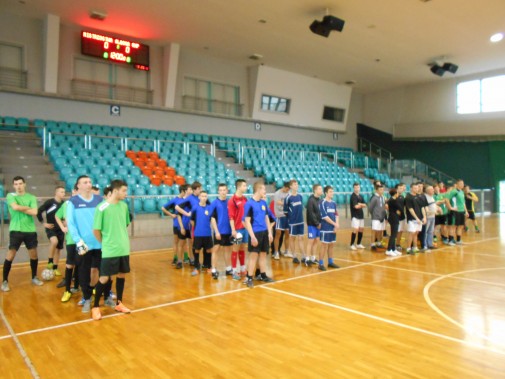 Ceremonia otwarcia turnieju futsalu OHP