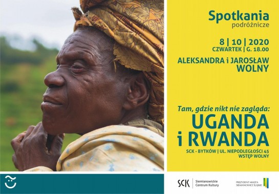 Spotkanie Podróżników: Uganda i Rwanda - plakat