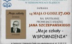 "Moje szkoły" Jana Szczepańskiego