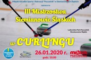Mistrzostwa Siemianowic w Curlingu - plakat