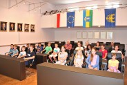 Siemianowiccy uczniowie podczas wakacyjnych zajęć II Turnusu Letniej Akademii Przedsiębiorczości.