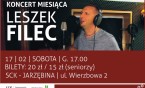 Leszek Filec z koncertem w SCK Jarzębina