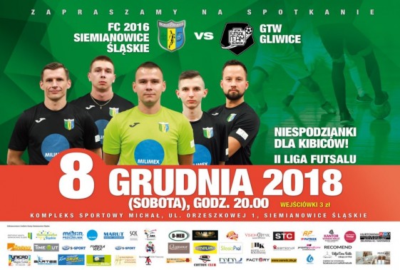 FC 2016 Siemianowice - GTW Gliwice - plakat