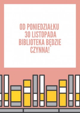 Biblioteka otwarta - plakat