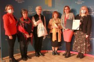 Nagrodzeni wolontariusze z Siemianowickiego Stowarzyszenia Amazonek "Razem".