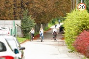 Ścieżka rowerowa przy cmentarzu i osiedlu Nowy Świat w Siemianowicach Śląskich