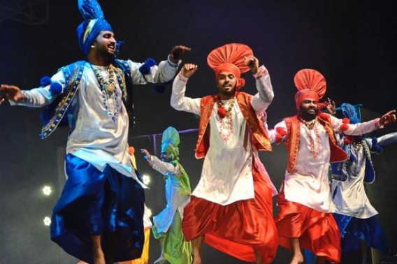 Zespół folklorystyczny z Indii