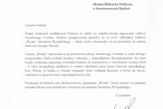 List z kancelarii Prezydenta RP