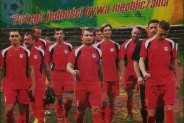 Plakat z piłkarzami MKS Siemianowiczanki