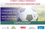Turniej "6" Piłkarskich - plakat