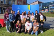 Wolontariusze XIII Silesia Marathonu w Siemianowicach Śląskich