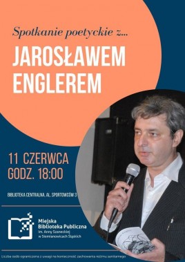 Spotkanie z jarosławem Englerem - plakat