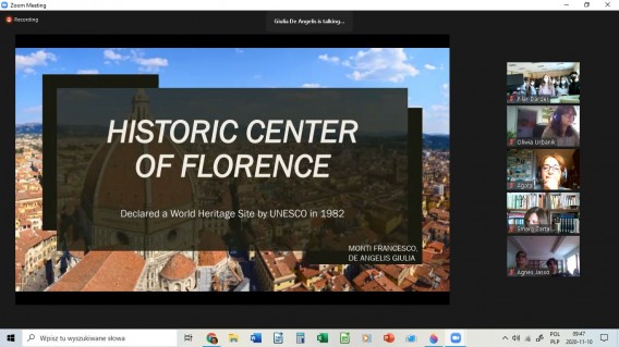 Prezentacje uczniów na temat Światowego Dziedzictwa UNESCO – Włochy
