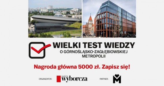 Plakat promujący test