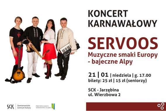 Zespół Servoos - plakat