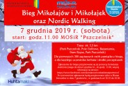 Bieg Mikołajek i Mikołajów - plakat