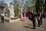 Poczet Sztandarowy przedstawicieli Państwowej Straży Pożarnej w Siemianowicach Śląskich przy…