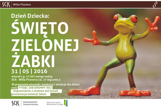 Plakat Święto Zielonej Żabki