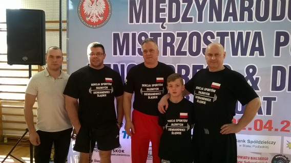 Zawodnicy z Siemianowic Śląskich podczas mistrzostw w Zalesiu