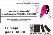 "Komisorz Hanusik" - plakat