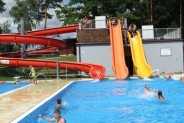 Dzieci na basenie w Koszęcinie