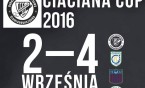 "DIAMENT CIACIANA CUP 2016" od jutra na "Siemionie" !