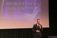 Rozdanie nagród i wyróżnień podczas Siemianowickiej Gali Sportu.