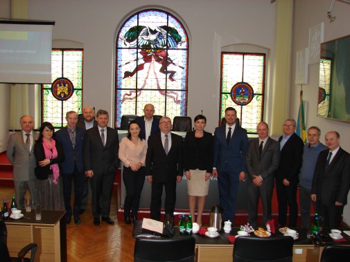 Spotkanie siemianowickich przedsiębiorców z prezydentem miasta.
