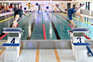 Uroczyste otwarcie wyremontowanego basenu sportowego w Zespole Szkół Sportowych w Siemianowicach…