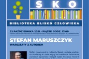 Spotkanie autorskie ze Stefanem Maruszczykiem - plakat
