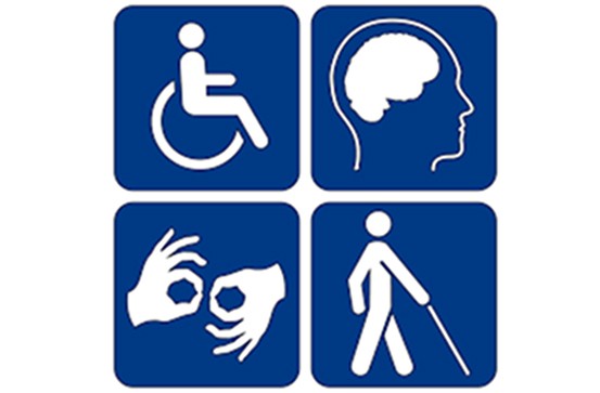 grafika związana z osobami z niepełnosprawnościami.