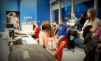 Uczniowie reklamy z  COGITO z wizytą w studio TVS.