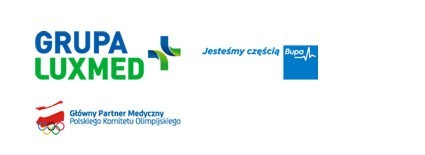 Logotypy LUX MED i partnerów akcji