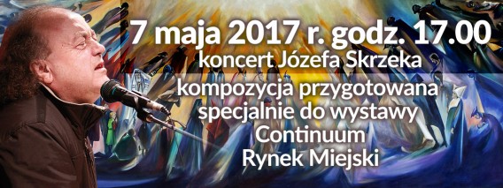 Koncert Józefa Skrzeka - plakat