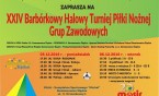 Barbórkowy Turniej Piłkarski już w poniedziałek !!!