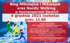 Zapraszamy na Bieg Mikołajów i Mikołajek oraz Nordic Walking w  Siemianowicach Śląskich