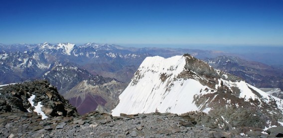 Panorama Andów