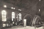 Budynek parowej maszyny wyciągowej szyb Christian Kraft (od 1936 Krystyn), ok. 1910 r.