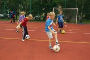 Zajęcia piłkarskie z SSM cieszą się dużym zainteresowaniem także podczas wakacji