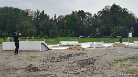 Skatepark na ul. Wróbla.