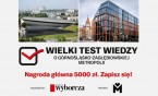 Wielki Test Wiedzy o Górnośląsko-Zagłębiowskiej Metropolii - I nagroda 5 tys. zł