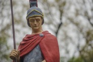 Odsłonięcie posągu św. Floriana na plantach przy kościele św. Antoniego.