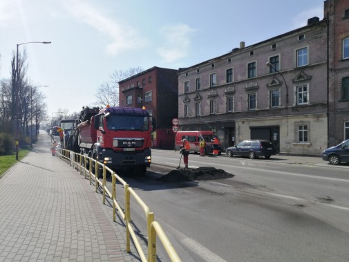 Remont ulicy Staszica