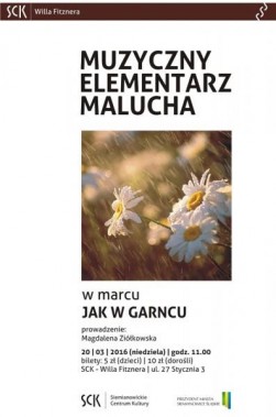 Muzyczny Elementarz Malucha - plakat