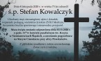 Pogrzeb śp. Stefana Kowalczyka 10 listopada